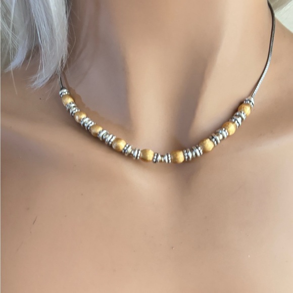 Brighton gold and silver plated necklace and matching necklace.  Retired - Picture 6 of 11